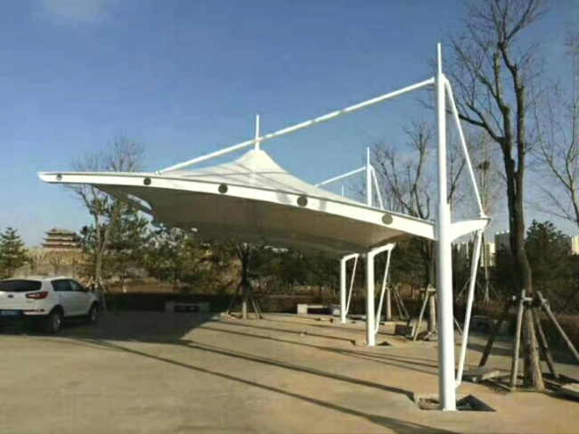 膜结构停车棚